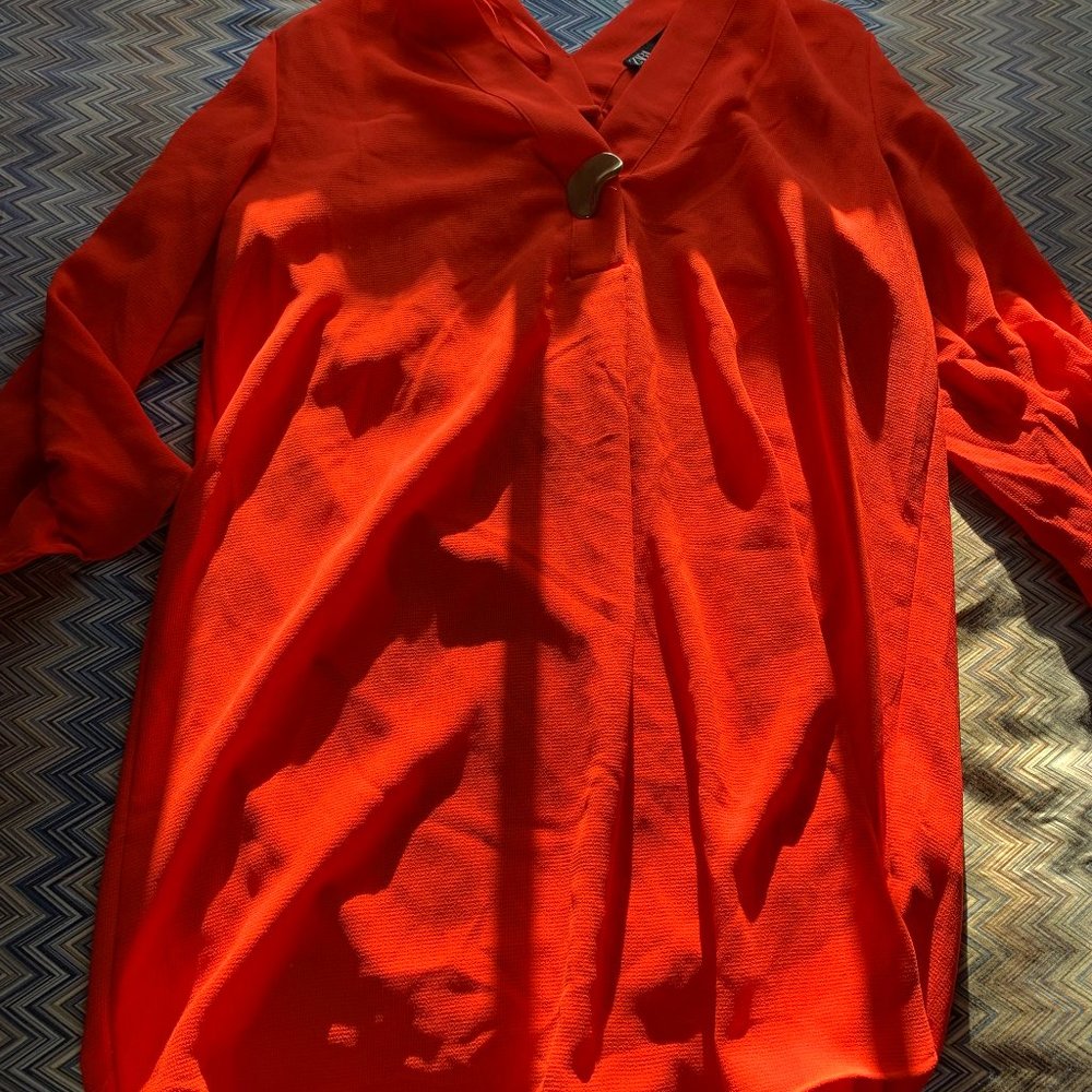 Zara Orange Dress